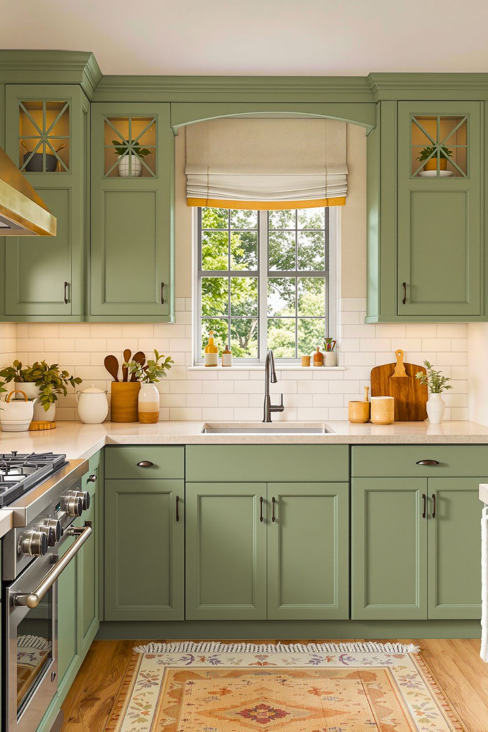 (Image: Earthy Sage Green. Created by Ruby Nguyen via AI)